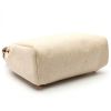 Hermès  Herbag backpack  in beige canvas  and natural leather - Detail D4 thumbnail