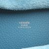 Bolso de mano Hermès  Picotin en cuero togo azul - Detail D3 thumbnail