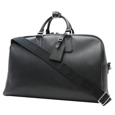Sac de voyage Louis Vuitton  Kendall en cuir taiga gris anthracite