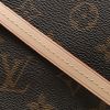 Borsa a tracolla Louis Vuitton  Favorite in tela monogram marrone e pelle naturale - Detail D1 thumbnail