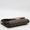 Borsa a tracolla Louis Vuitton  Favorite in tela monogram marrone e pelle naturale - Detail D4 thumbnail