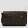 Louis Vuitton  Favorite shoulder bag  in brown monogram canvas  and natural leather - Detail D7 thumbnail
