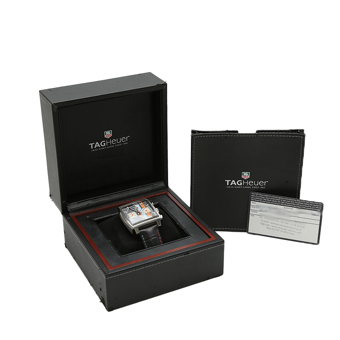 Montre TAG Heuer Monaco en acier Ref: Tag Heuer - 2113  Vers 2009 - Detail D2