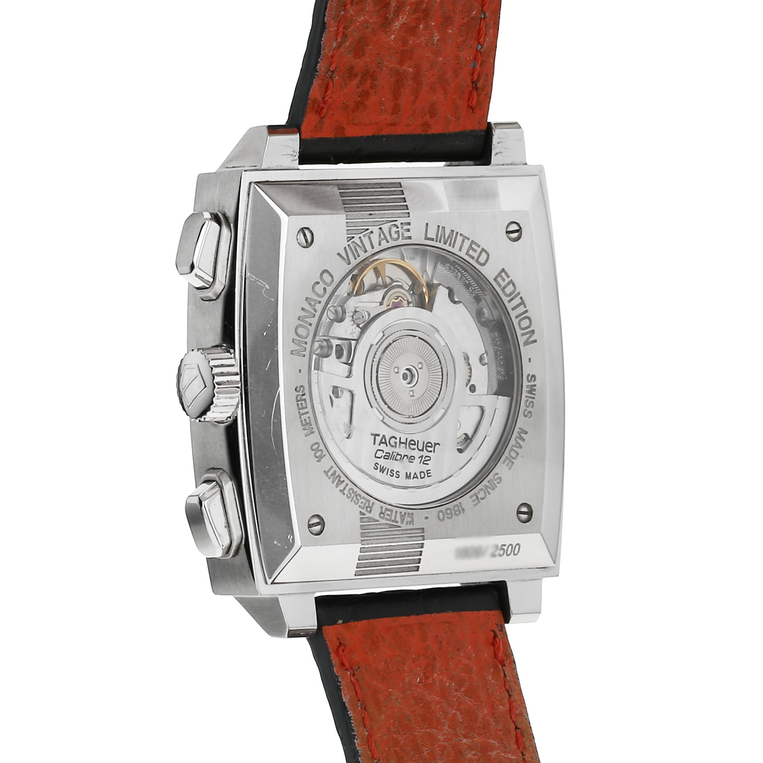 Montre TAG Heuer Monaco en acier Ref: Tag Heuer - 2113  Vers 2009 - Detail D3