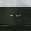 Saint Laurent  Loulou medium model  shoulder bag  in black chevron quilted leather - Detail D3 thumbnail