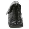 Saint Laurent  Loulou medium model  shoulder bag  in black chevron quilted leather - Detail D5 thumbnail