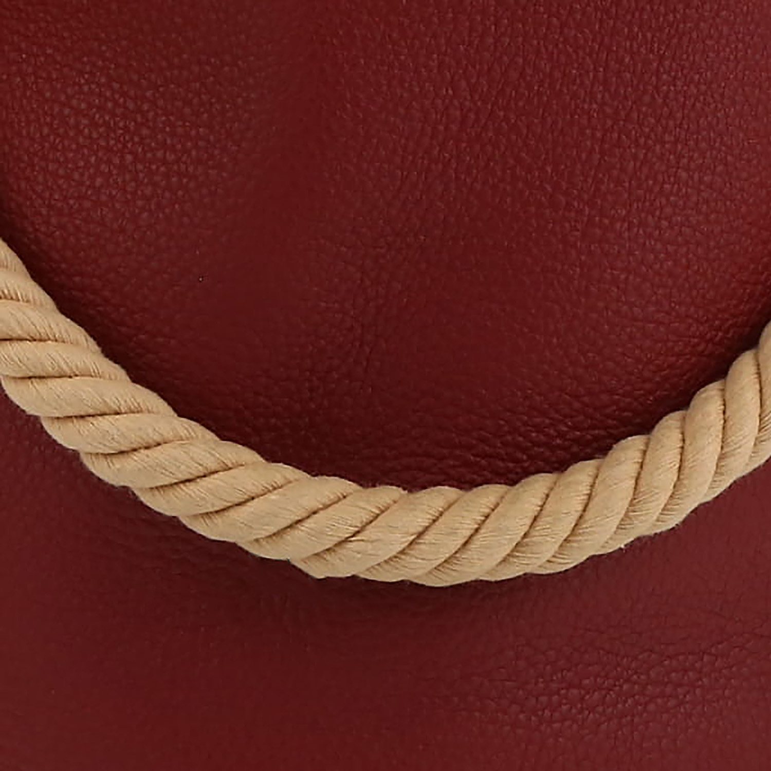 Shopping bag Hermès  Mangeoire in pelle togo rossa - Detail D1
