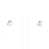 Mauboussin Dream and Love small earrings in white gold and diamonds - 360 thumbnail