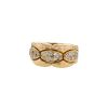 Cartier ring in yellow gold and diamonds - 00pp thumbnail