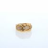 Cartier ring in yellow gold and diamonds - 360 thumbnail