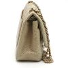 Chanel  Timeless Jumbo shoulder bag  in beige python - Detail D5 thumbnail