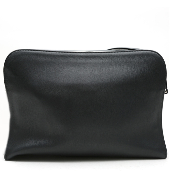 Borsa portadocumenti Louis Vuitton  Porte documents Voyage in pelle grigia - Detail D7