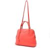 Hermès  Bolide handbag  in coral togo leather - Detail D8 thumbnail