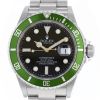 Reloj Rolex Submariner Date "Kermit - Mark I - Fat Four" de acero Ref: 16610T Circa 2004 - 00pp thumbnail