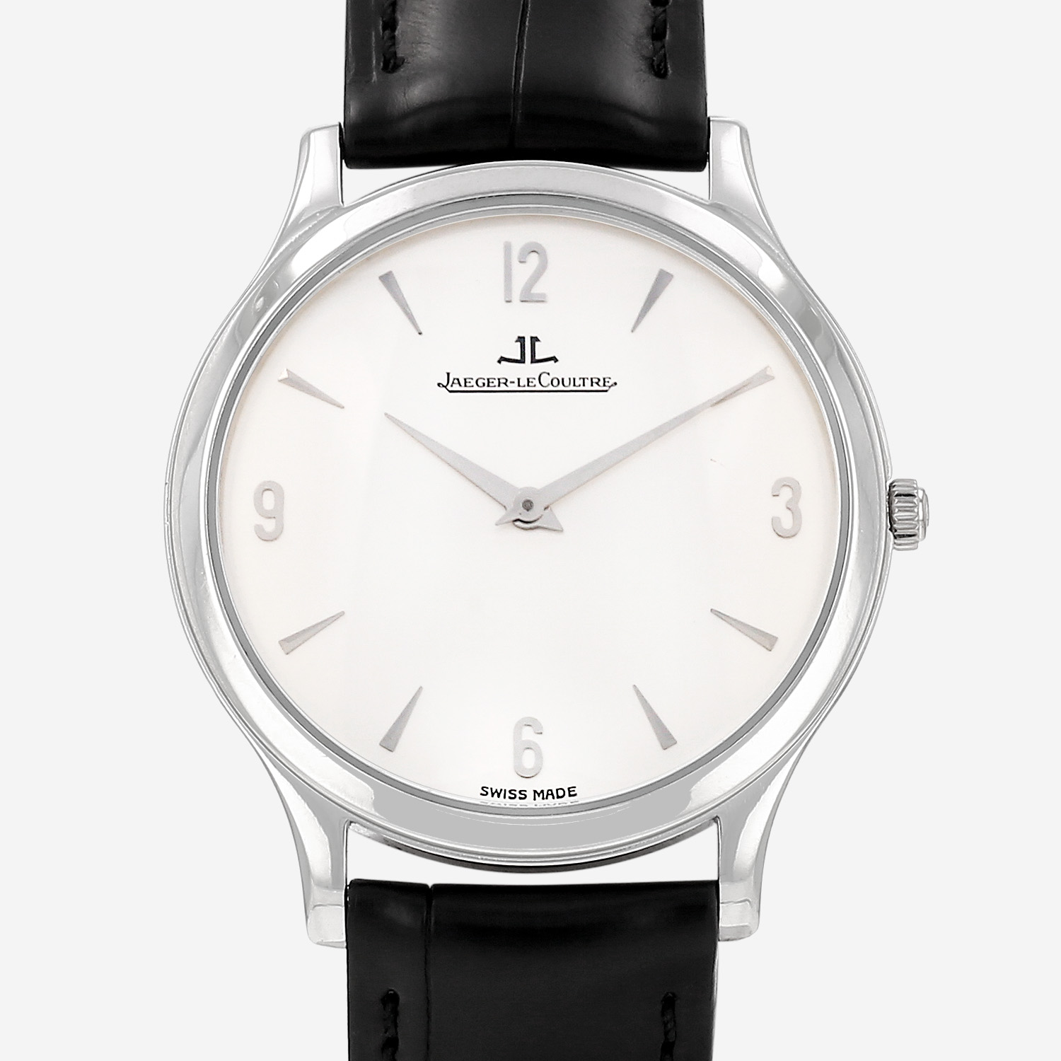 Jaeger-LeCoultre Master Ultra Thin in platinium Ref: Jaeger-LeCoultre - 145.6.79. Circa 2000