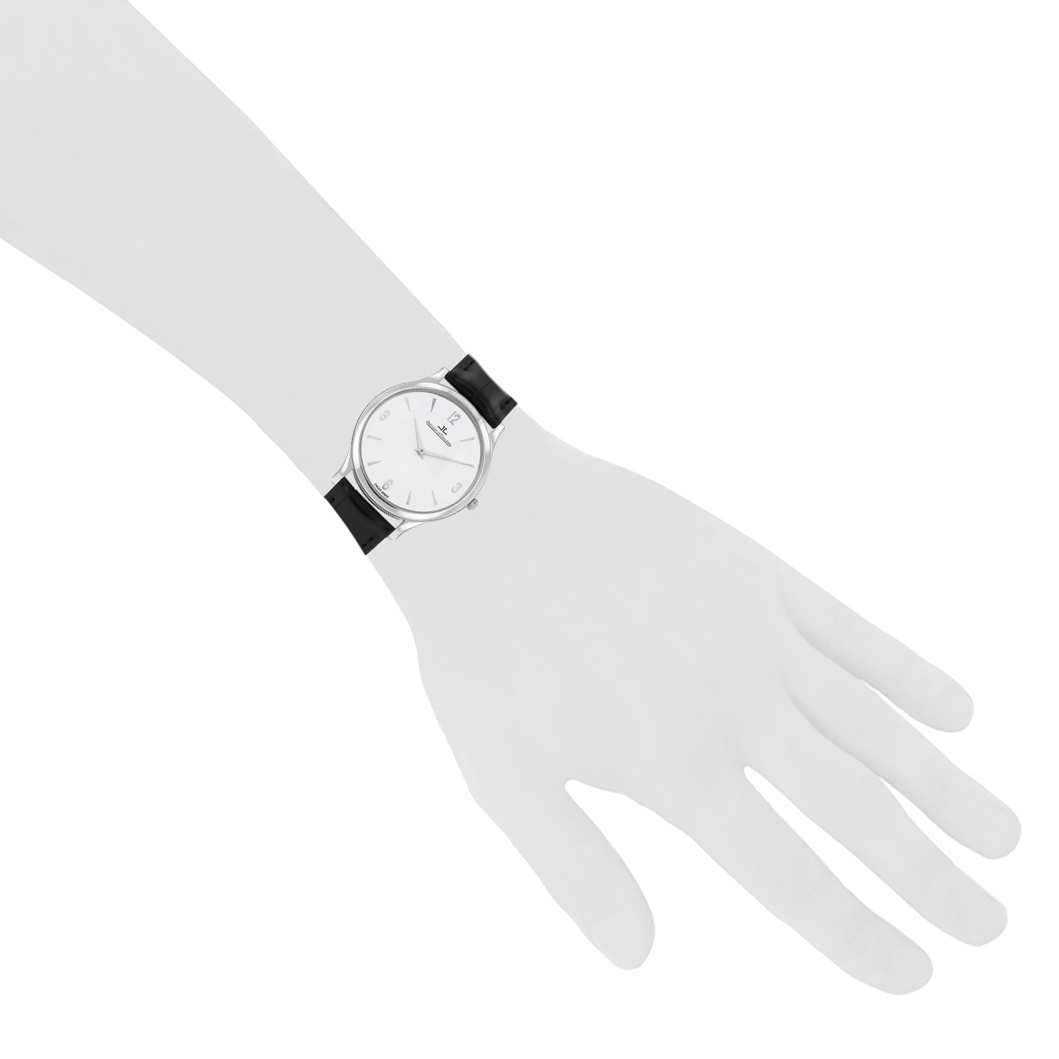 Montre Jaeger-LeCoultre Master Ultra Thin en platine Ref: Jaeger-LeCoultre - 145.6.79.  Vers 2000 - Detail D1