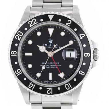 Orologio Rolex GMT-Master II in acciaio Ref: Rolex - 16710  Circa 1997
