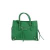 Balenciaga  Papier handbag  in green leather - 360 thumbnail