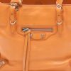 Balenciaga  Papier handbag  in orange leather - Detail D1 thumbnail