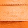 Balenciaga  Papier handbag  in orange leather - Detail D3 thumbnail