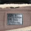 Bolso de mano Louis Vuitton  Editions Limitées en lona Monogram marrón y cuero negro - Detail D3 thumbnail