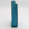 Bolso bandolera Hermès  Mini Evelyne en cuero de ternero doblis azul - Detail D6 thumbnail