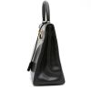 Bolso de mano Hermès  Kelly 35 cm en cuero box negro - Detail D7 thumbnail