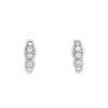 Articulated Bulgari Serpenti earrings in white gold and diamond - 00pp thumbnail