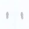 Articulated Bulgari Serpenti earrings in white gold and diamond - 360 thumbnail