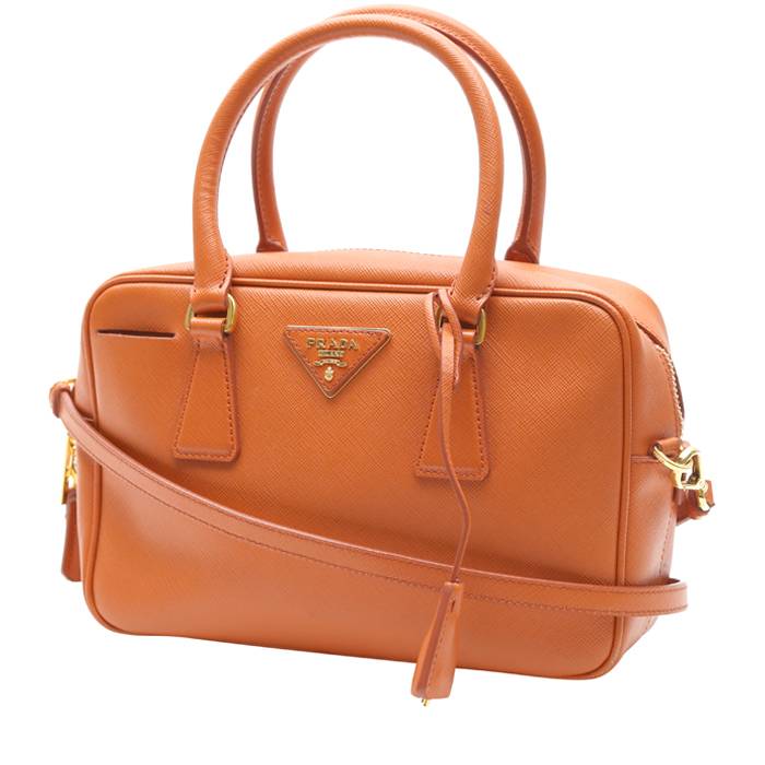 Orange prada purse on sale