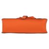 Borsa a tracolla Hermès  Halzan in pelle Swift arancione - Detail D4 thumbnail