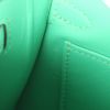 Hermès  Kelly 20 cm handbag  in green Comics Mysore leather - Detail D4 thumbnail