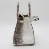 Hermès  Birkin 25 cm handbag Himalaya in white niloticus crocodile - Detail D6 thumbnail