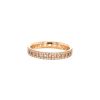 Tiffany & Co Tiffany T True ring in pink gold and diamonds - 00pp thumbnail