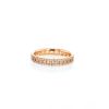 Tiffany & Co Tiffany T True ring in pink gold and diamonds - 360 thumbnail