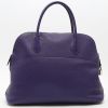 Bolso de mano Hermès  Bolide 35 cm en cuero togo violeta Iris - Detail D7 thumbnail