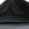 Pochette-ceinture Chanel en cuir grainé matelassé noir - Detail D2 thumbnail