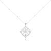 Messika Eden medium model necklace in white gold and diamonds - 00pp thumbnail