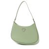 Prada  Cleo handbag  in green leather - 00pp thumbnail