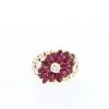 Piaget  ring in yellow gold, diamonds and ruby - 360 thumbnail