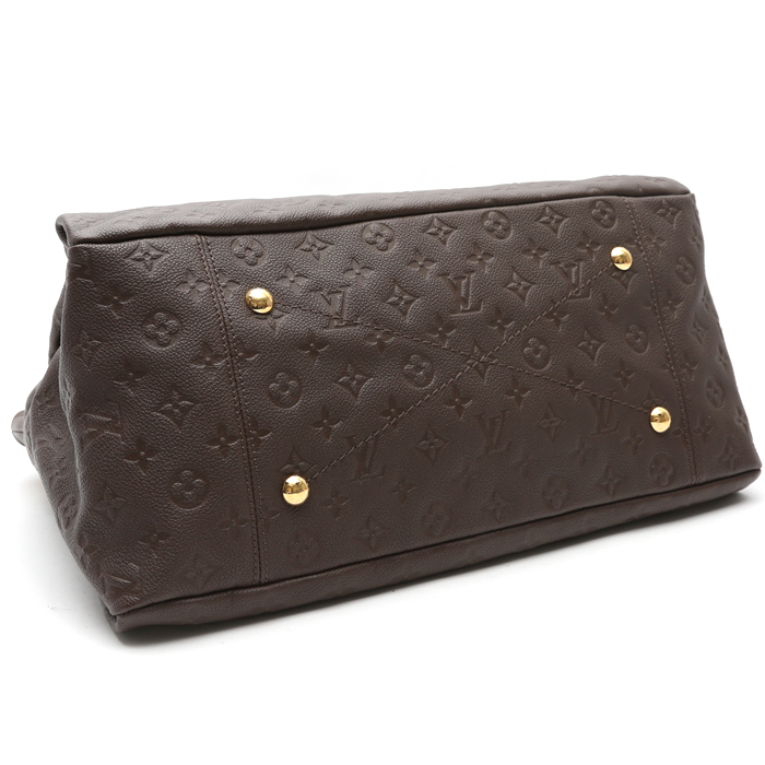 Sac à main Louis Vuitton  Artsy moyen modèle  en cuir monogram marron - Detail D4