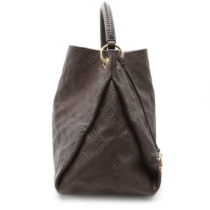 Louis Vuitton  Artsy medium model  handbag  in brown monogram leather - Detail D6
