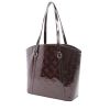 Louis Vuitton  Avalon Moyen Modèle handbag  in burgundy monogram patent leather - 00pp thumbnail