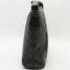 Sac bandoulière Louis Vuitton   en toile damier noire - Detail D6 thumbnail
