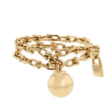 Tiffany & Co City HardWear bracelet in yellow gold