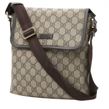 Borsa Gucci givenchy Jackie vintage in tela monogram grigia e pelle marrone