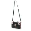 Dior  Diorama shoulder bag  in black and pink leather - Detail D8 thumbnail