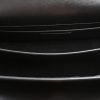 Sac bandoulière Saint Laurent  Sunset moyen modèle  en cuir noir - Detail D2 thumbnail