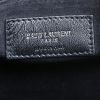 Sac bandoulière Saint Laurent  Sunset moyen modèle  en cuir noir - Detail D3 thumbnail
