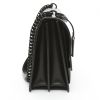 Bolso bandolera Saint Laurent  Sunset modelo mediano  en cuero negro - Detail D6 thumbnail